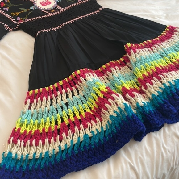 NWT CeliaB Scarlett Mixed Media Dress - Picture 7 of 12